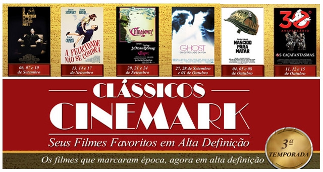 FILMES CLÁSSICOS NAS TELONAS: 3ª TEMPORADA FILMES CLÁSSICOS NAS TELONAS: 3ª TEMPORADA