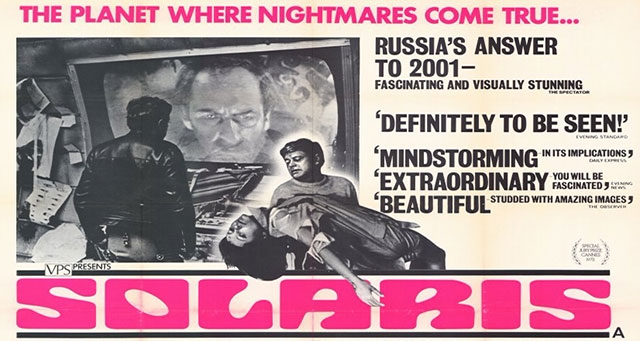 SOLARIS, DE TARKÓVSKI, NUMA ÓTIMA EDIÇÂO EM BD SOLARIS, DE TARKÓVSKI, NUMA ÓTIMA EDIÇÂO EM BD