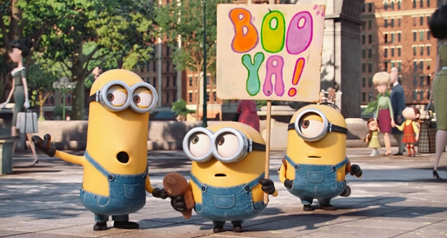 Minions em DVD e Blu-ray Minions em DVD e Blu-ray